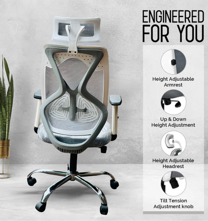 Takhtaara Premium Mesh High-Back Office Chair