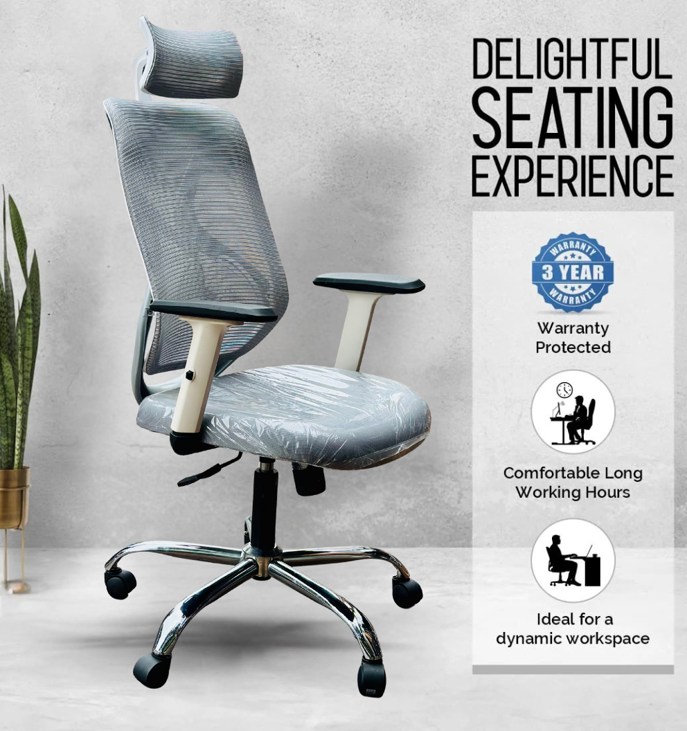 Takhtaara Premium Mesh High-Back Office Chair